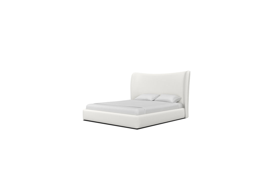Rowe  Upholstered Storage Bed in White