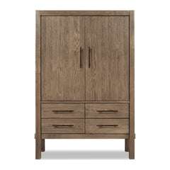 Roycroft Accent Chest by Modus in Harvest Wood — on a white background