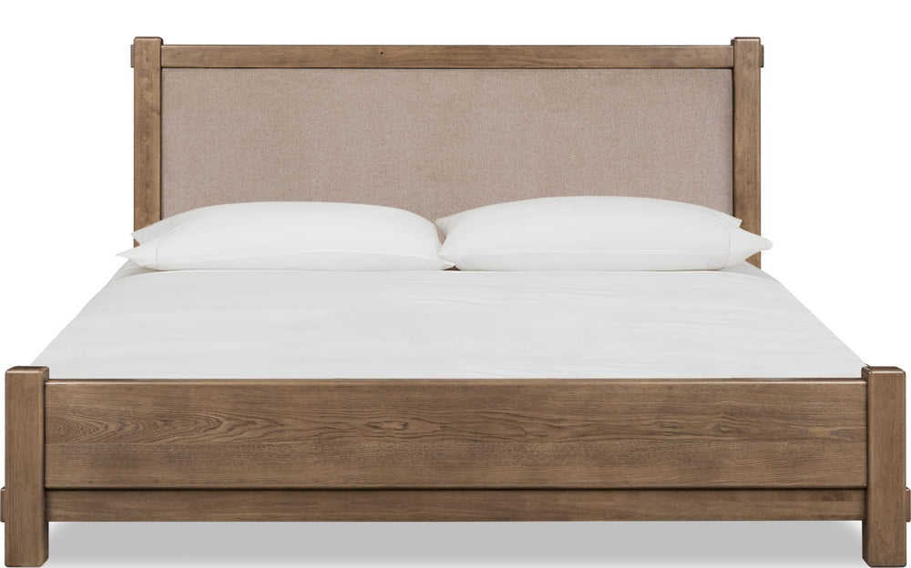 Roycroft Bed — white background, front view