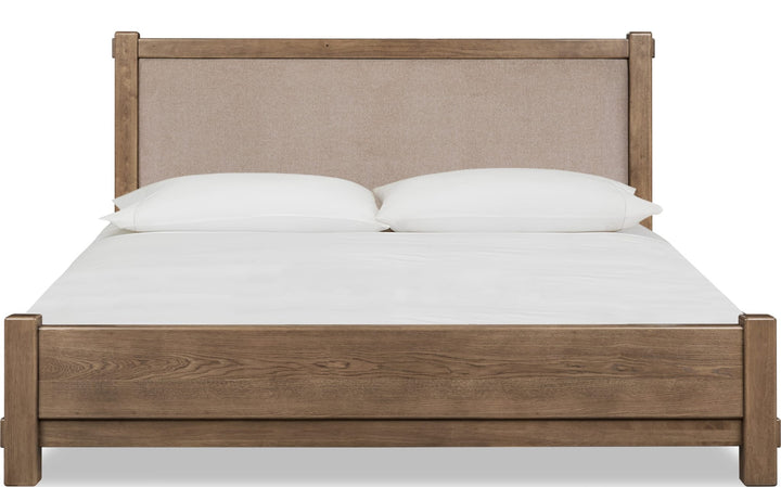 Roycroft Bed — white background, front view