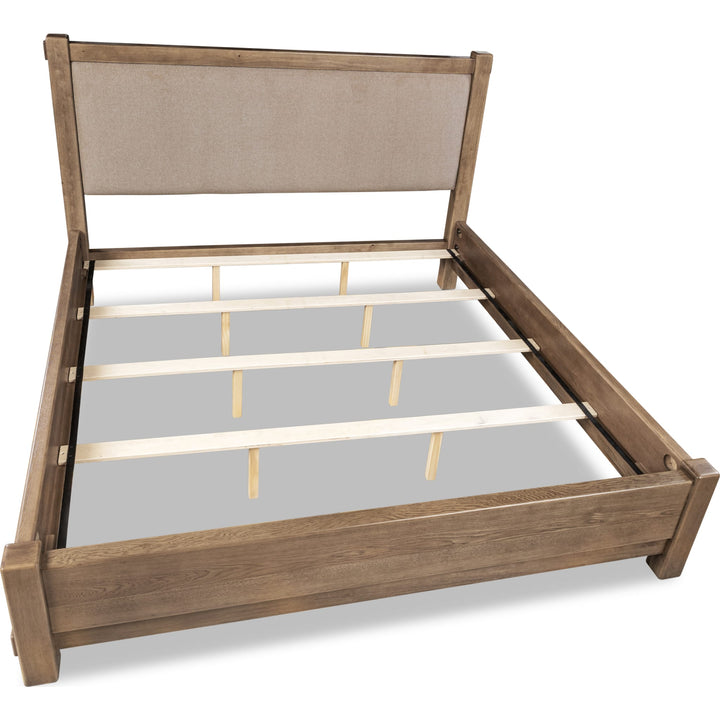 Roycroft Bed — without mattress, showing slat platform
