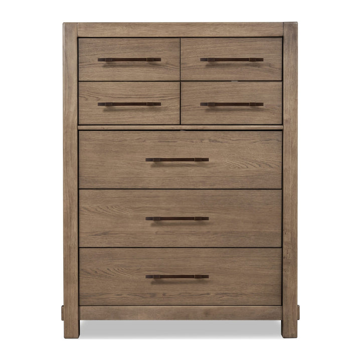 Roycroft Chest by Modus in Harvest Wood — on a white background