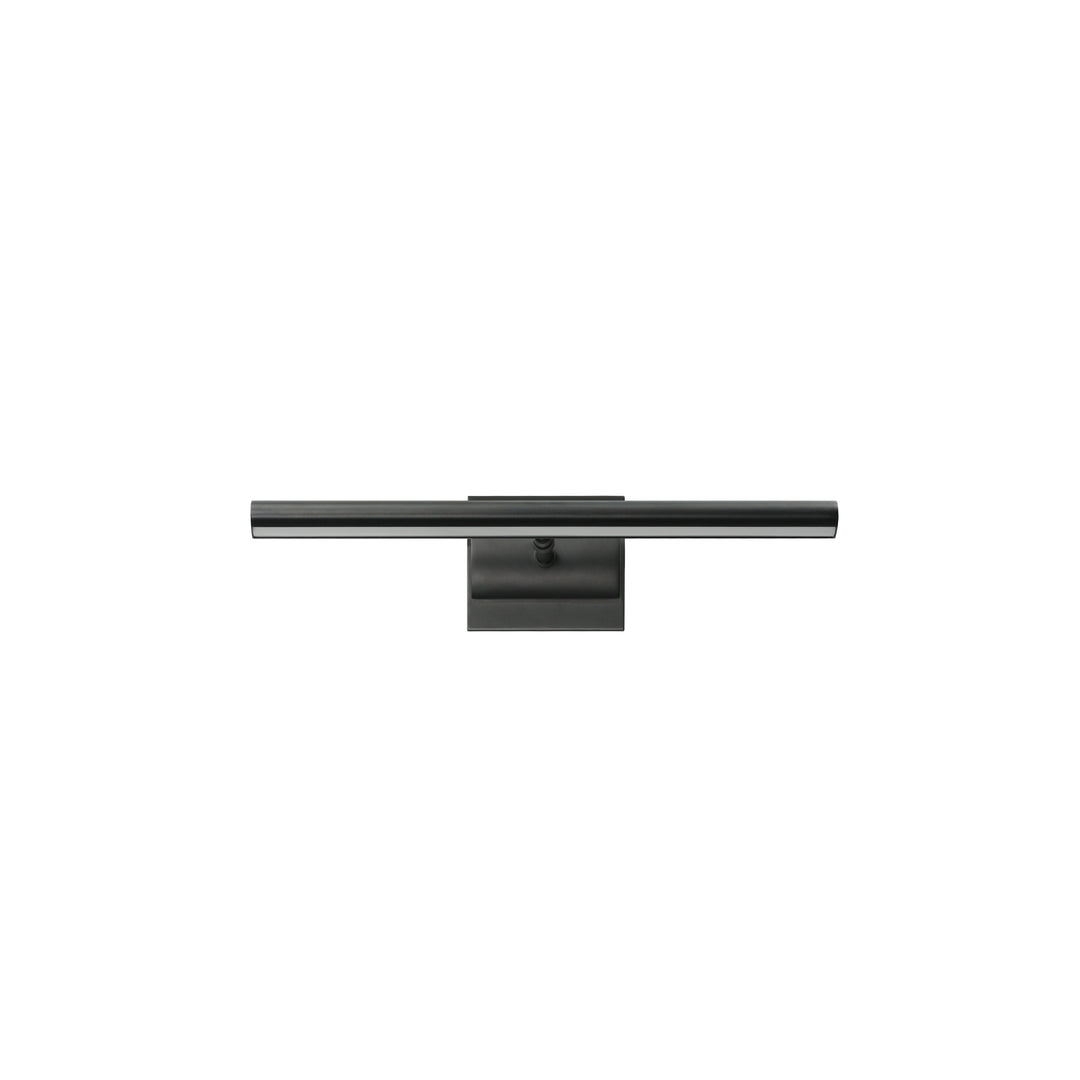 Rubelle 18.5" LED Picture Light by ET2 Lighting in Black, front view