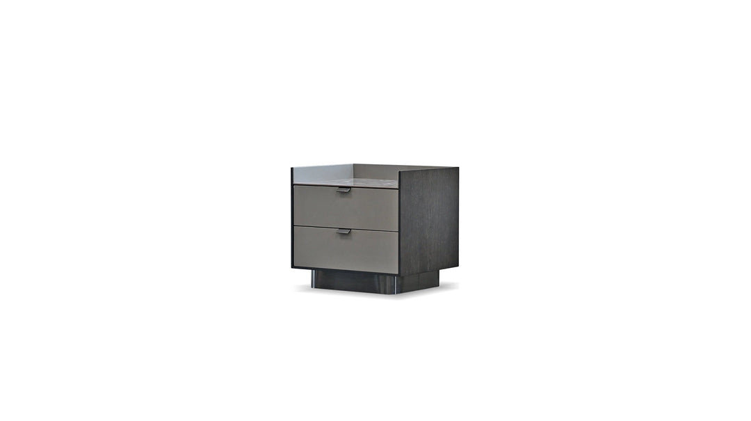 SALAZAR Side Table in Smoke Grey