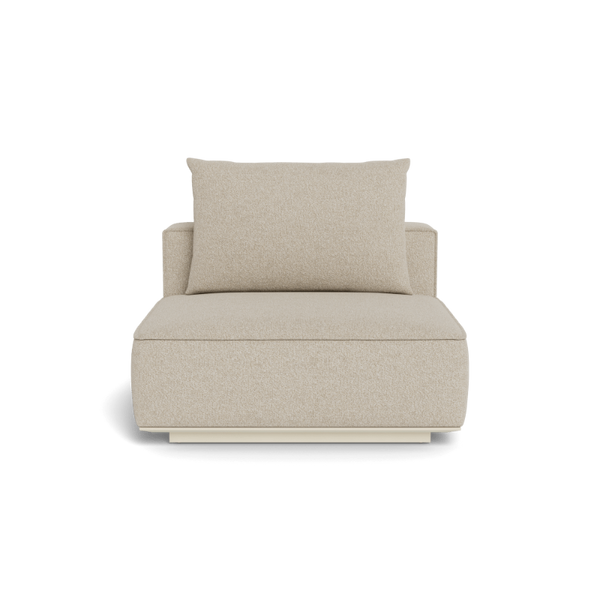 Santorini Armless Single Outdoor Lounge Chair Harbour Outdoor