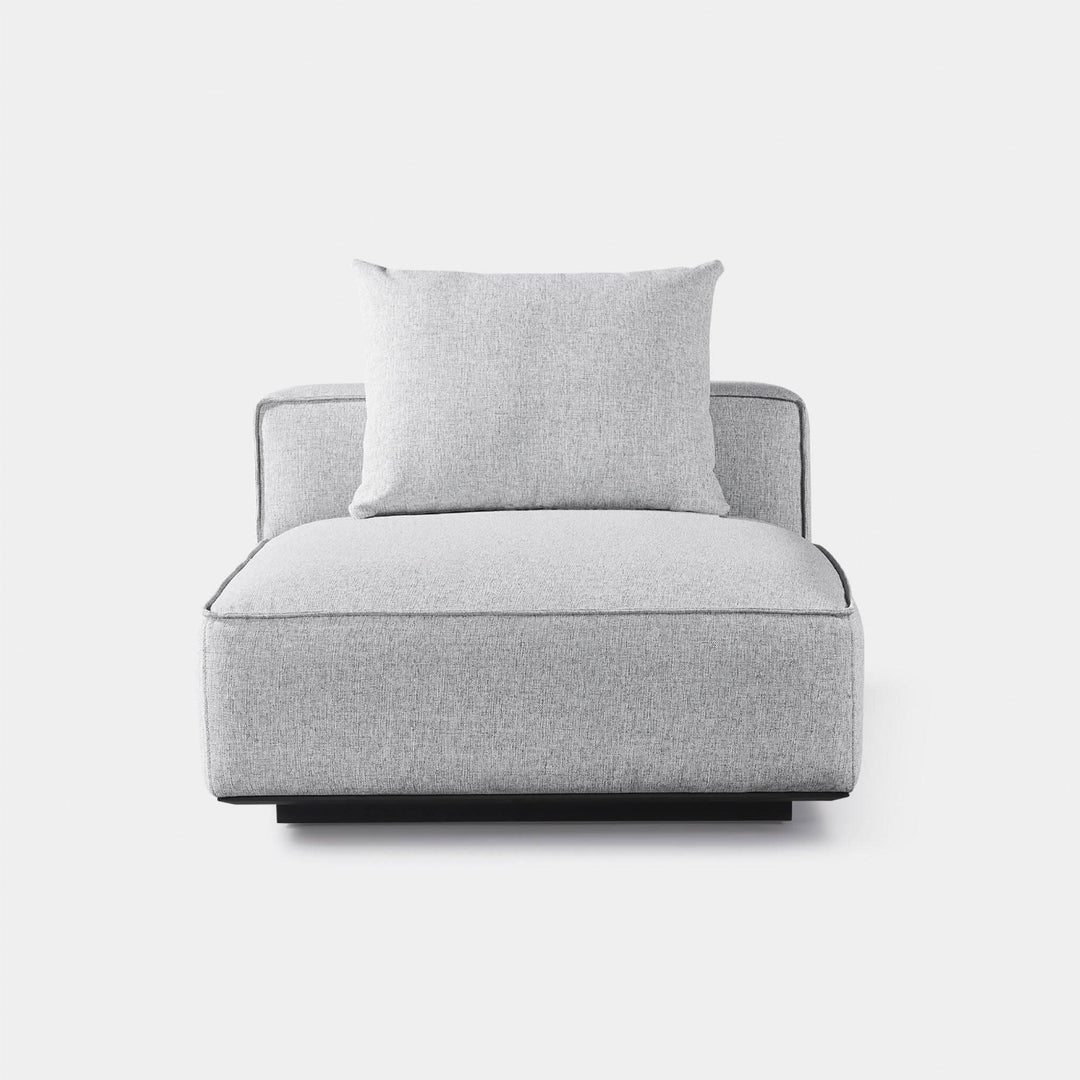 Santorini Armless Single Outdoor Lounge Chair Harbour Outdoor