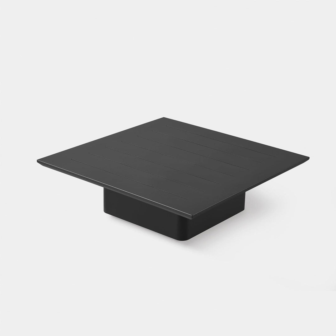 Santorini Slatted Square Side Table Outdoor Coffee Tables Harbour Outdoor