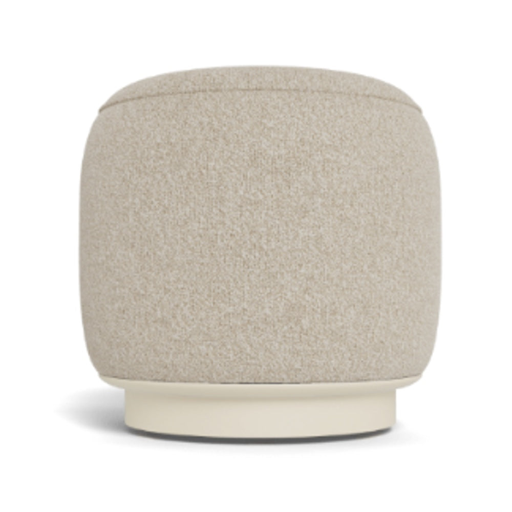 Santorini Round Footstool by Harbour Outdoor — full product view