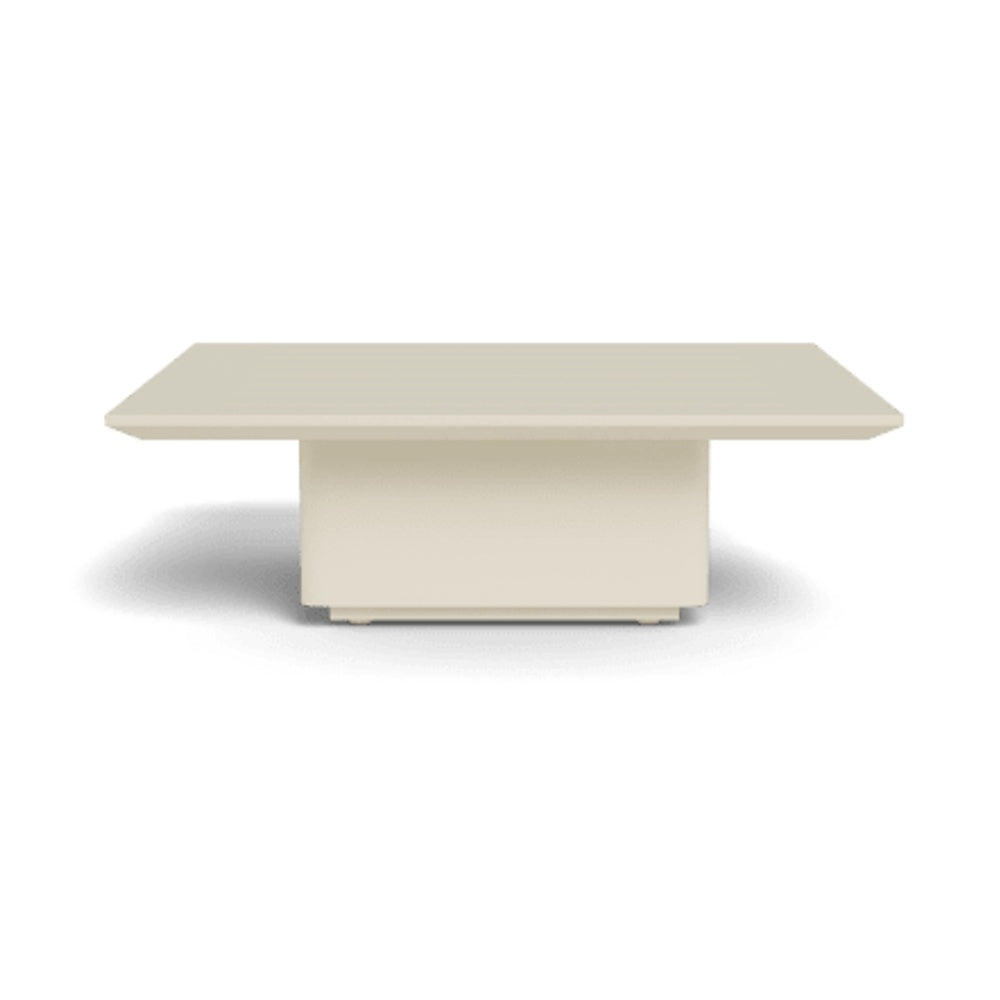 Santorini Slatted Square Side Table by Harbour Outdoor — full product view