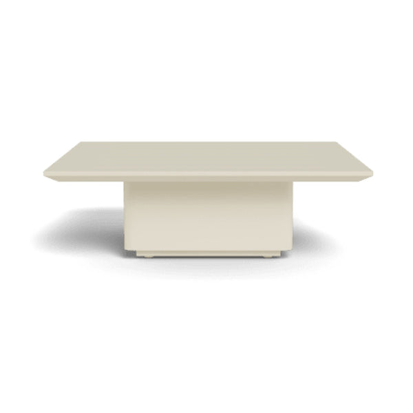 Santorini Slatted Square Side Table by Harbour Outdoor — full product view