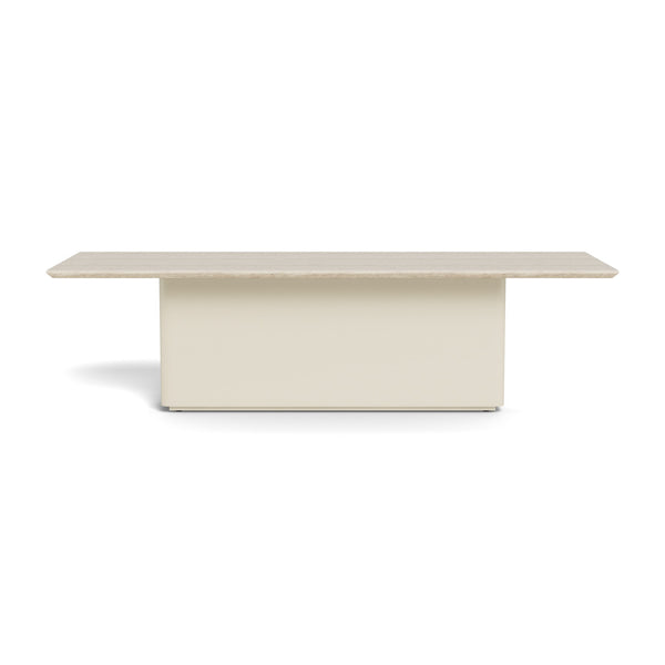 Santorini Stone Rectangle Dining Table 108" by Harbour