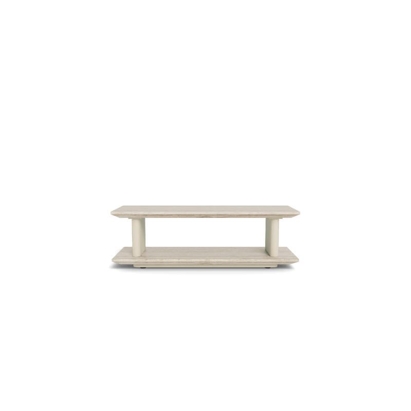 Santorini Stone Rectangle Side Table Outdoor Side Tables Harbour Outdoor