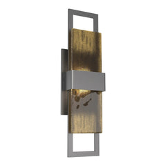 Sasha Outdoor Sconce by Hammerton Studio in Argento Grey