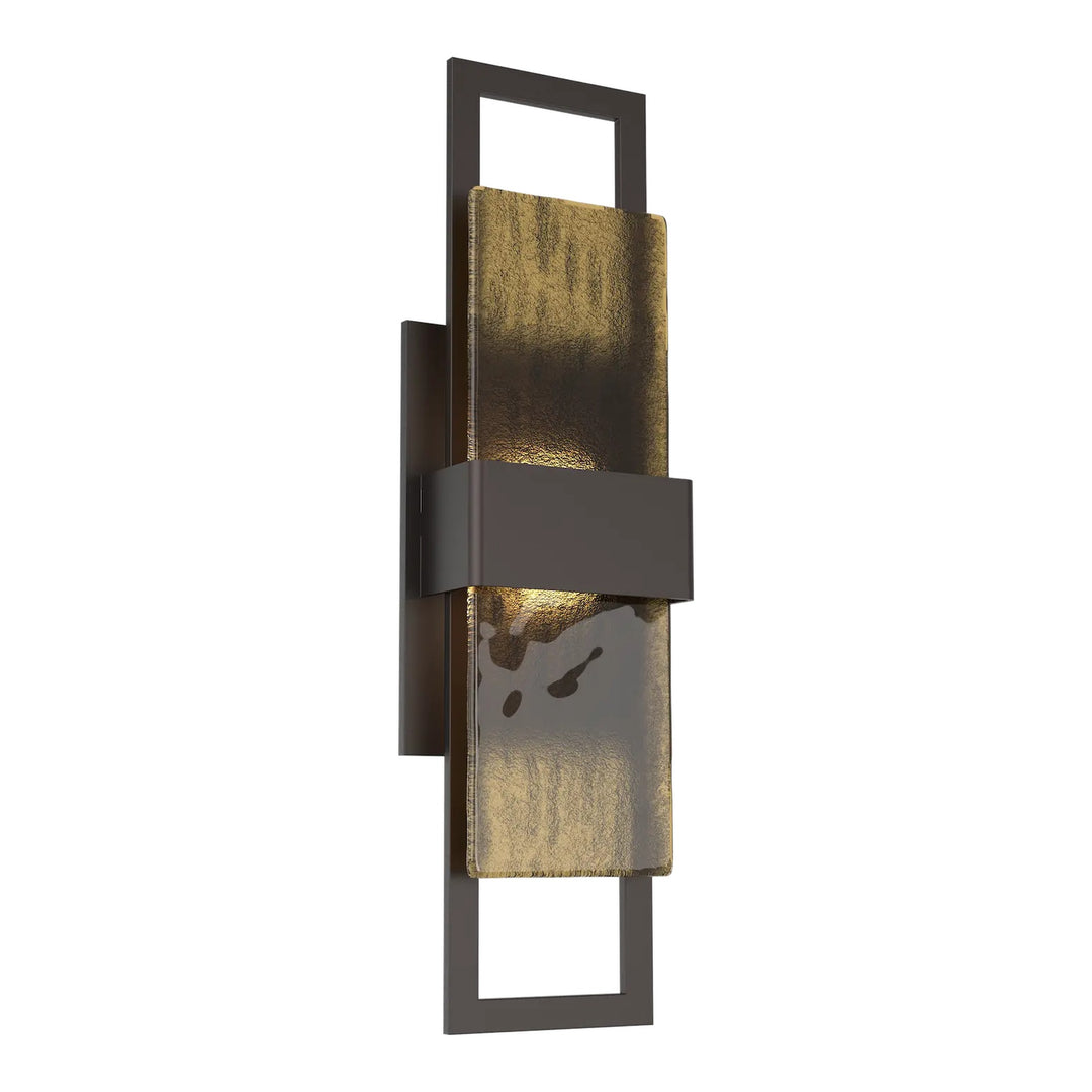 Sasha Outdoor Sconce by Hammerton Studio in Statuary Bronze