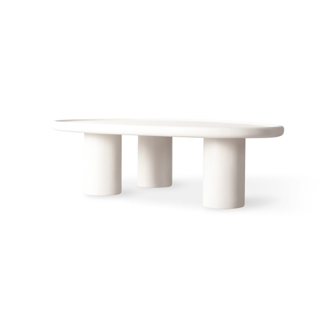 Scala Almond Coffee Table by Harbour detail view 1