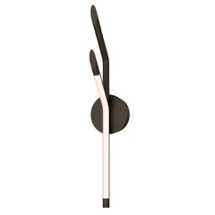 Scion 24" LED Wall Sconce by ET2 Lighting in Black finish