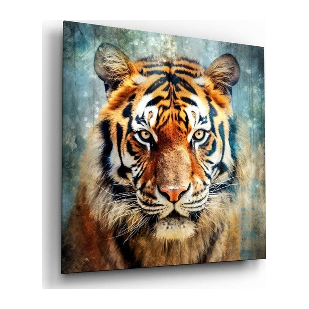 Tiger Glass Wall Art Insigne