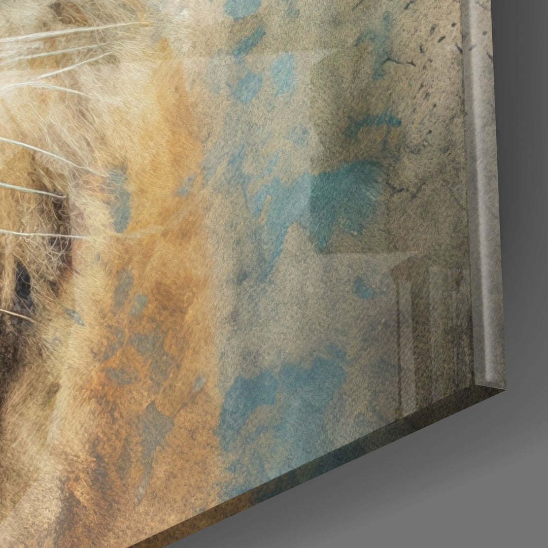 Tiger Glass Wall Art.
