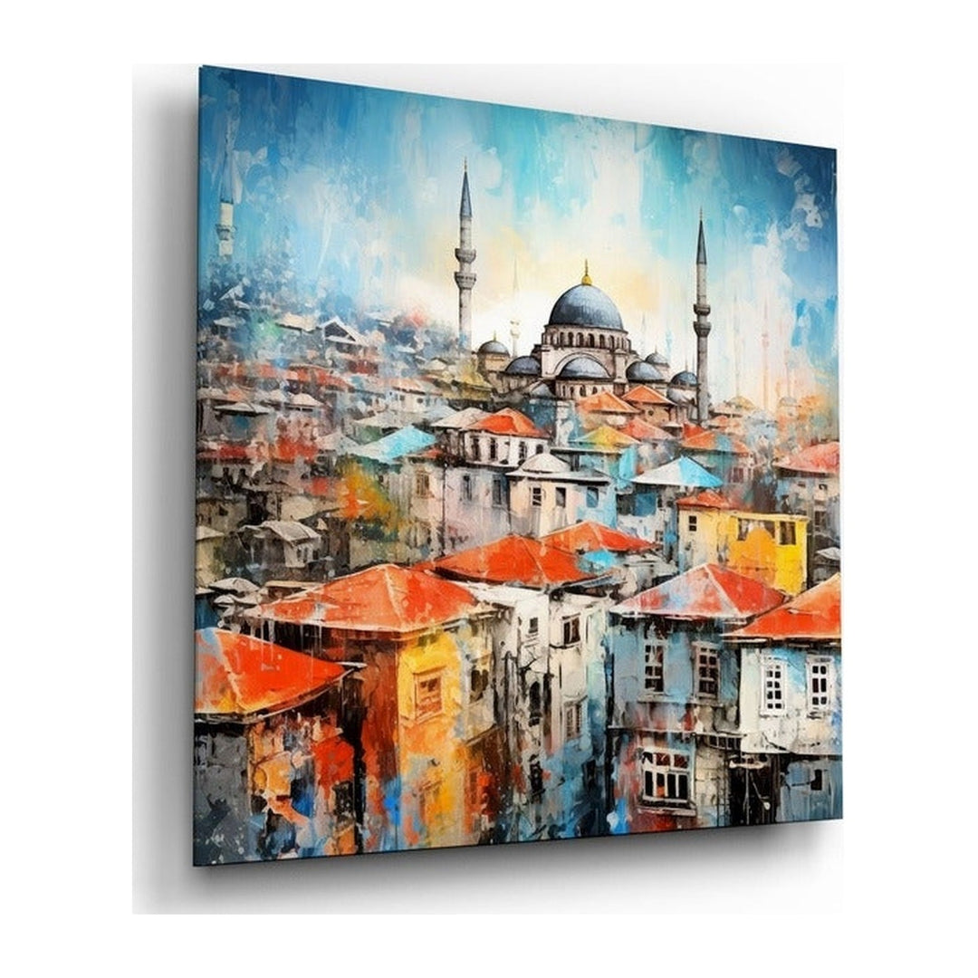 Istanbul Glass Wall Art Insigne