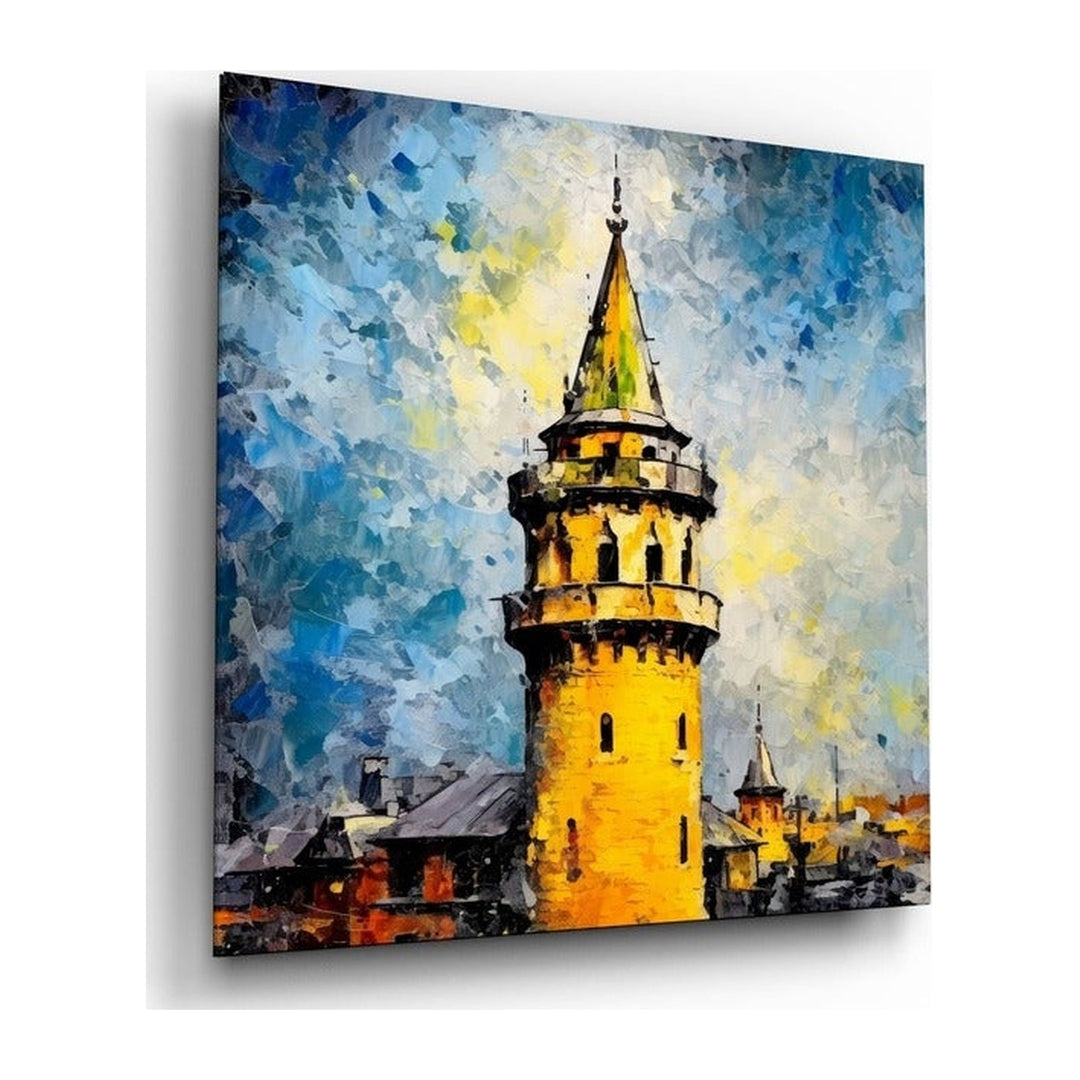 Galata Tower Glass Wall Art Insigne