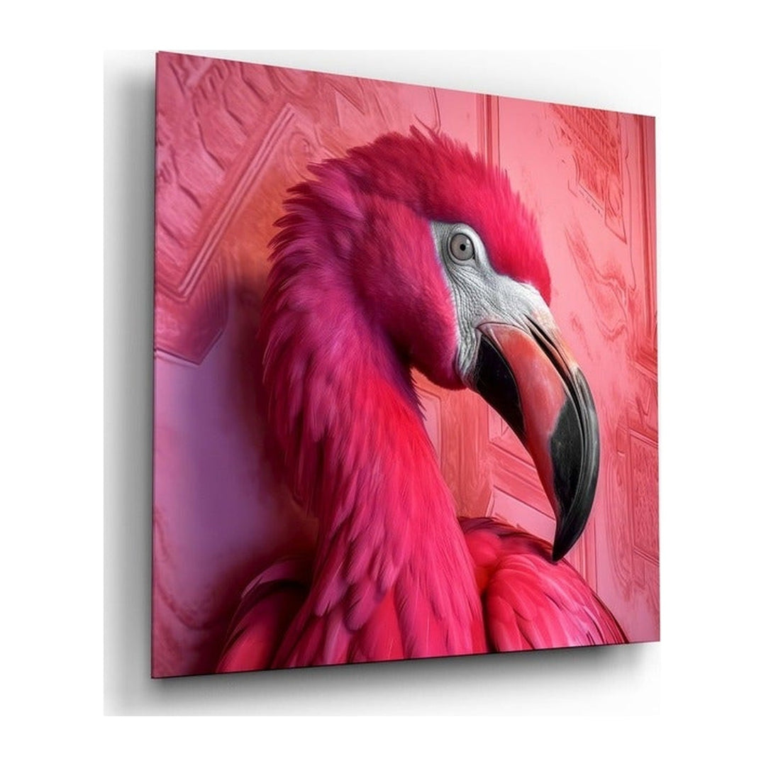 Flamingo Glass Wall Art|| Designer's Collection Insigne