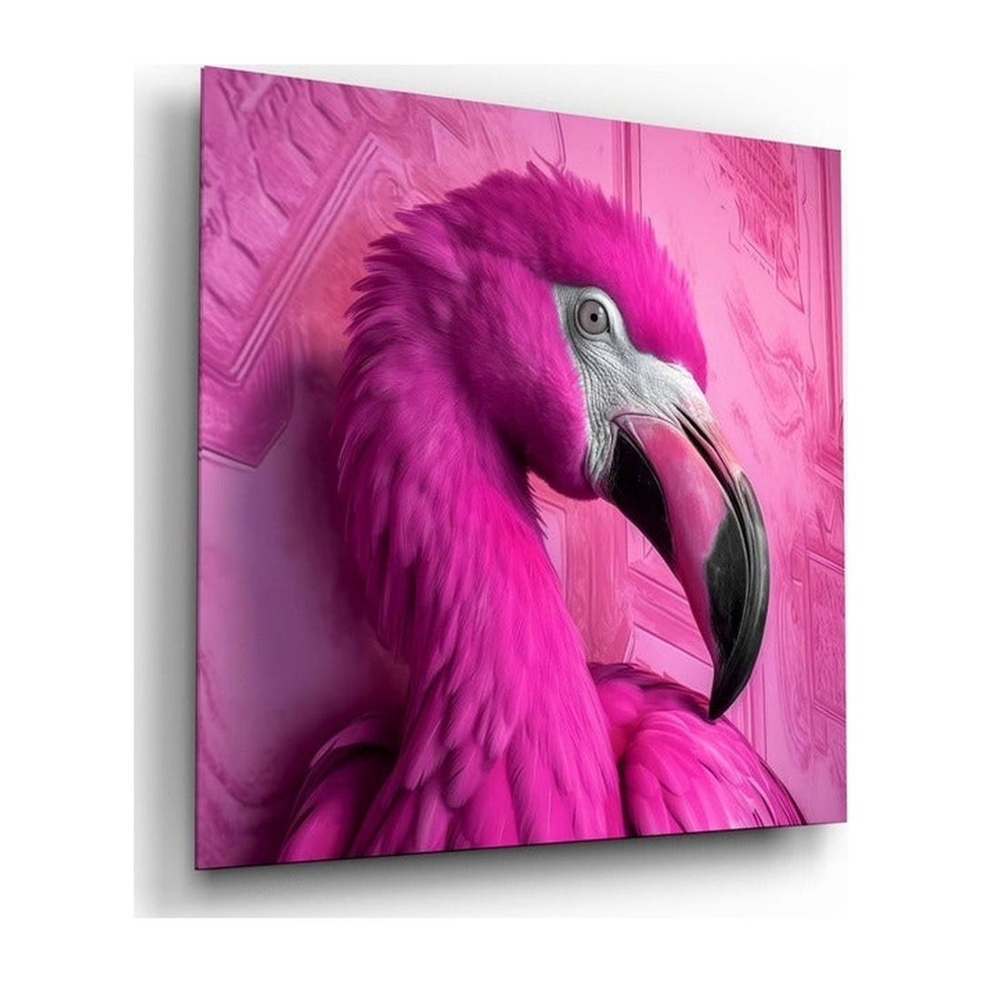Flamingo Glass Wall Art|| Designer's Collection Insigne
