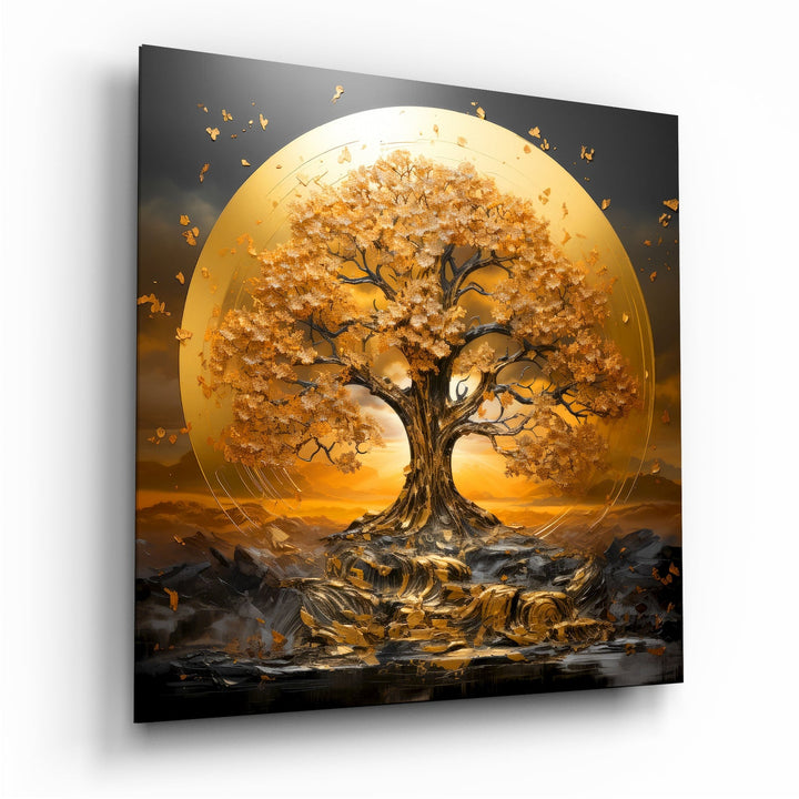Tree of Life Glass Wall Art|| Designer&