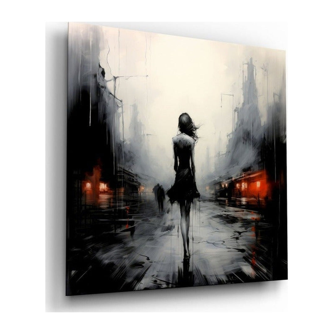 Alone Glass Wall Art|| Designer's Collection Insigne