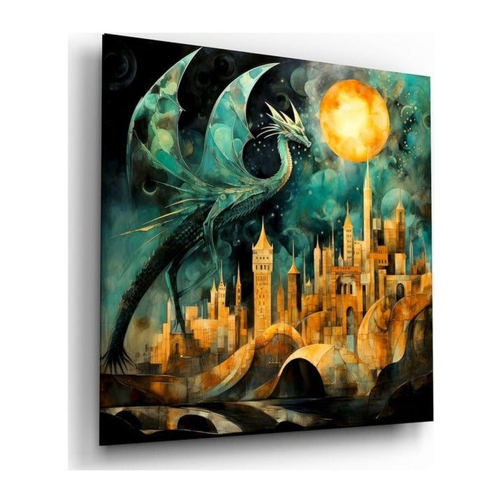 Dragon Glass Wall Art|| Designer&