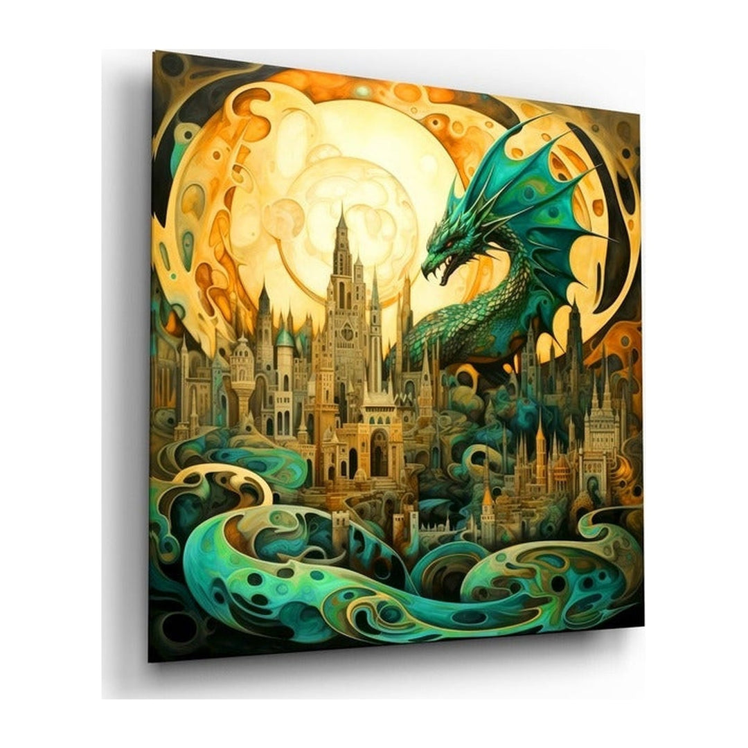 Dragon Glass Wall Art|| Designer's Collection Insigne