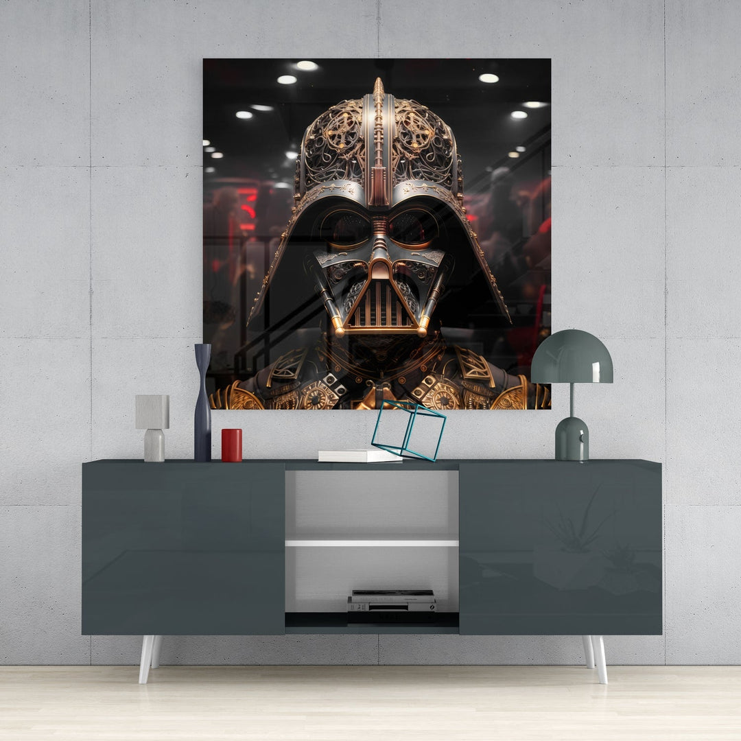 Darth Vader Glass Wall Art|| Designer&
