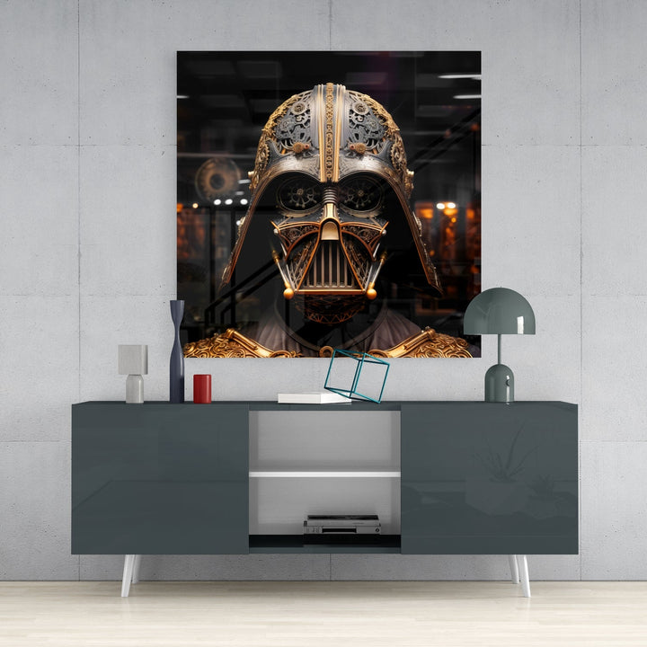 Darth Vader Glass Wall Art|| Designer&