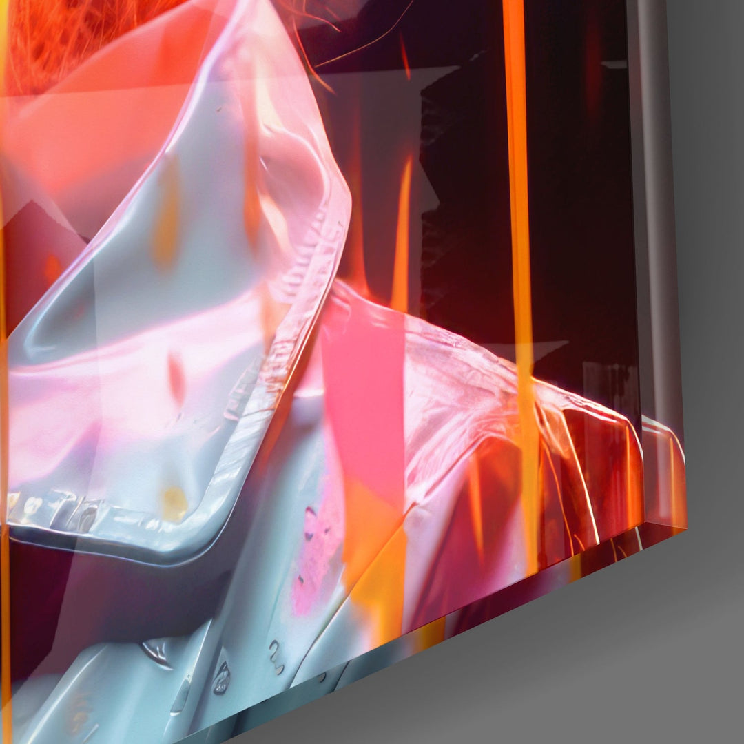Woman Glass Wall Art|| Designer&