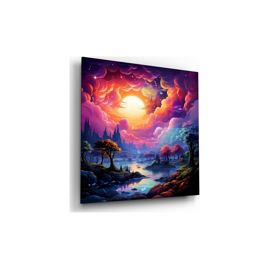 Dreamland Glass Wall Art|| Designer's Collection Insigne
