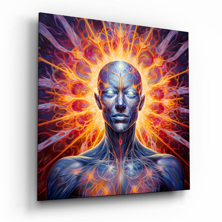 Beautiful Mind Glass Wall Art|| Designer&