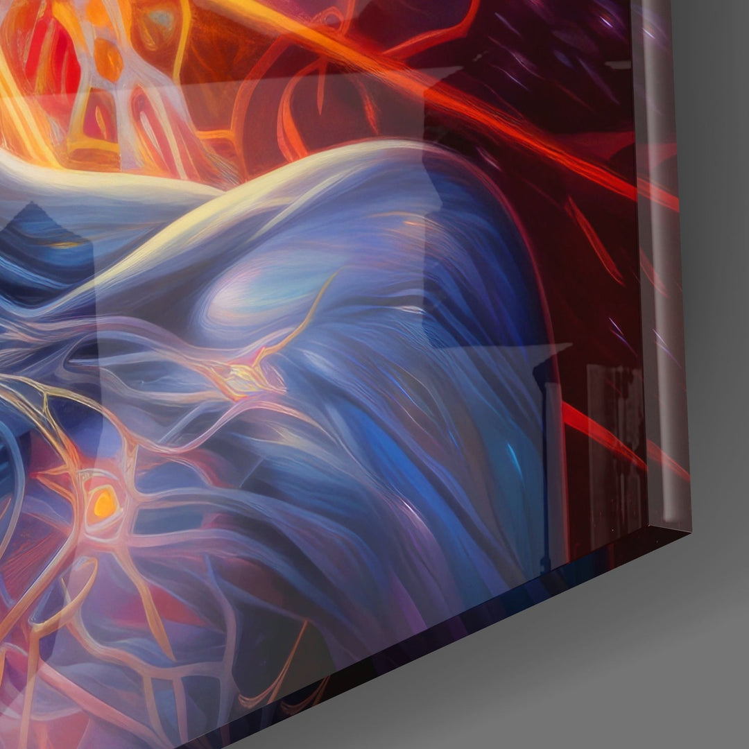 Beautiful Mind Glass Wall Art|| Designer&
