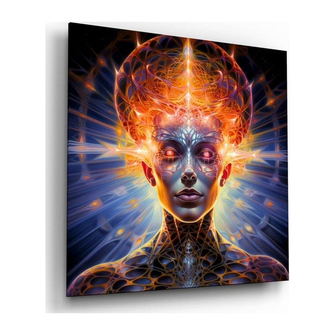 Beautiful Mind Glass Wall Art|| Designer's Collection Insigne
