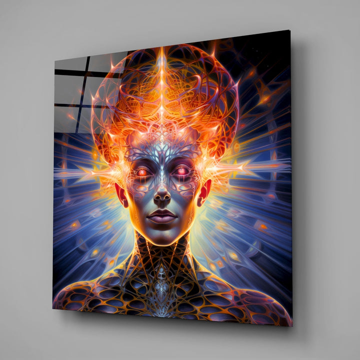 Beautiful Mind Glass Wall Art|| Designer&