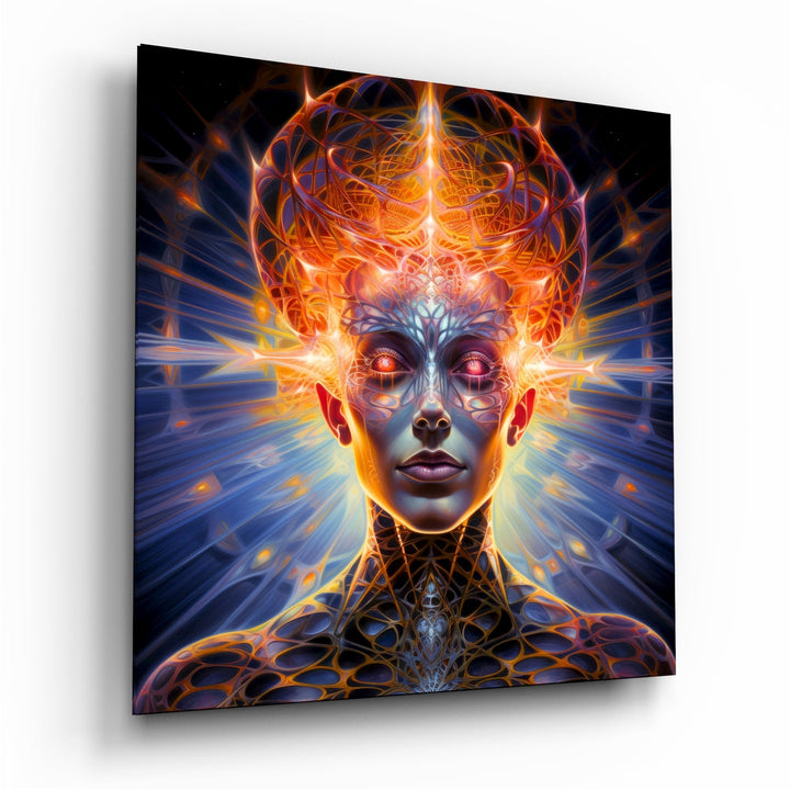 Beautiful Mind Glass Wall Art|| Designer&