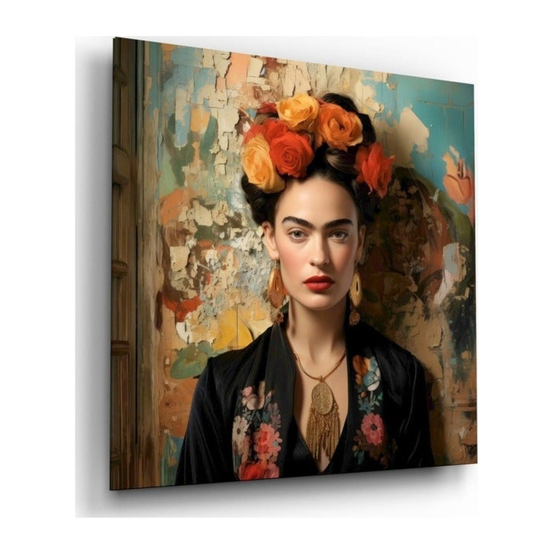 Frida Kahlo Glass Wall Art|| Designer Collection Insigne