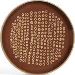 Ethnicraft Second Nature Auburn round small tray