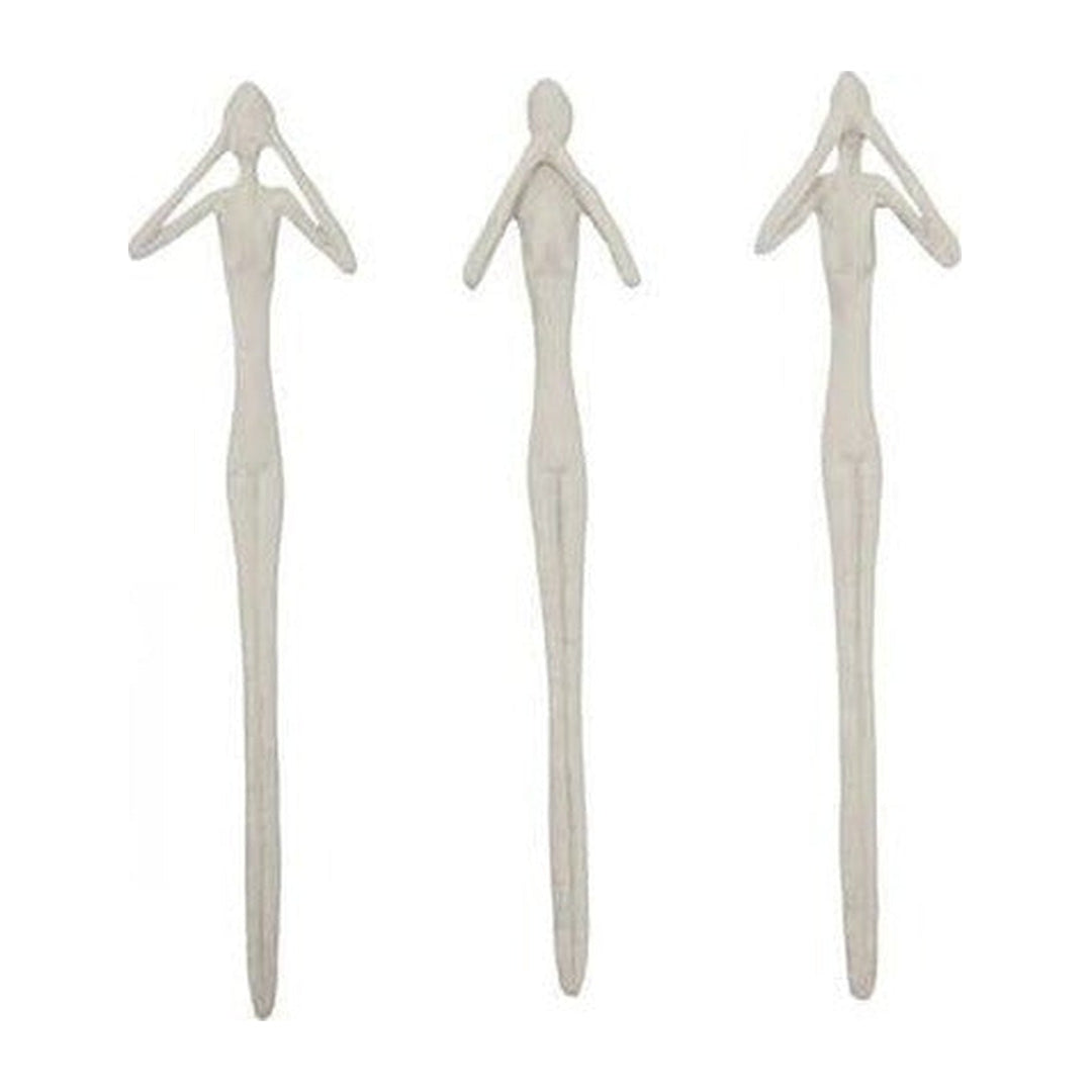 See, Speak, Hear No Evil Wall Art, Set of 3 Phillips Collection