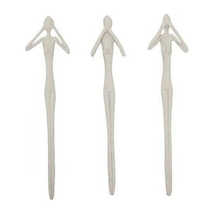 See, Speak, Hear No Evil Wall Art, Set of 3 Phillips Collection