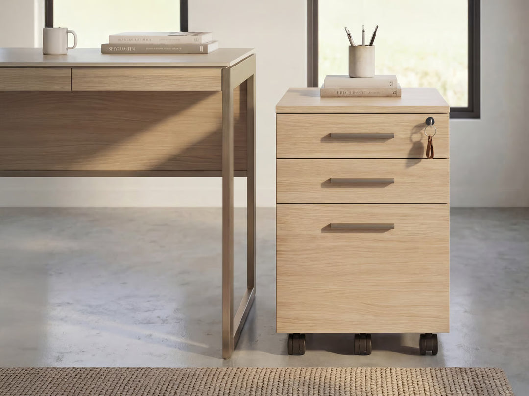 Sequel Studio 6607 Mobile File Pedestal Desks BDI