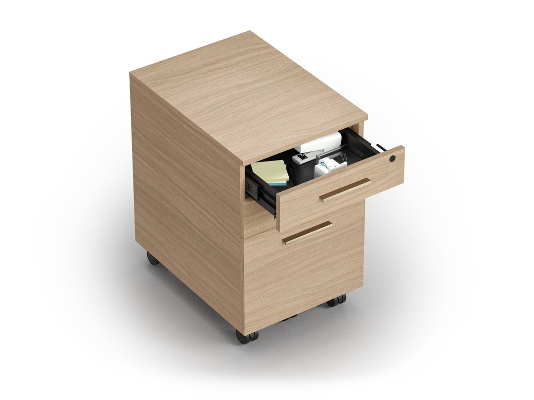 Sequel Studio 6607 Mobile File Pedestal Desks BDI