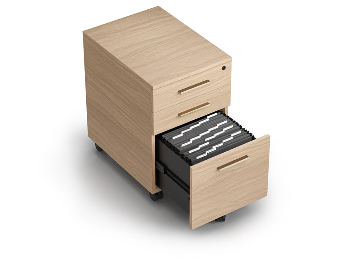 Sequel Studio 6607 Mobile File Pedestal Desks BDI