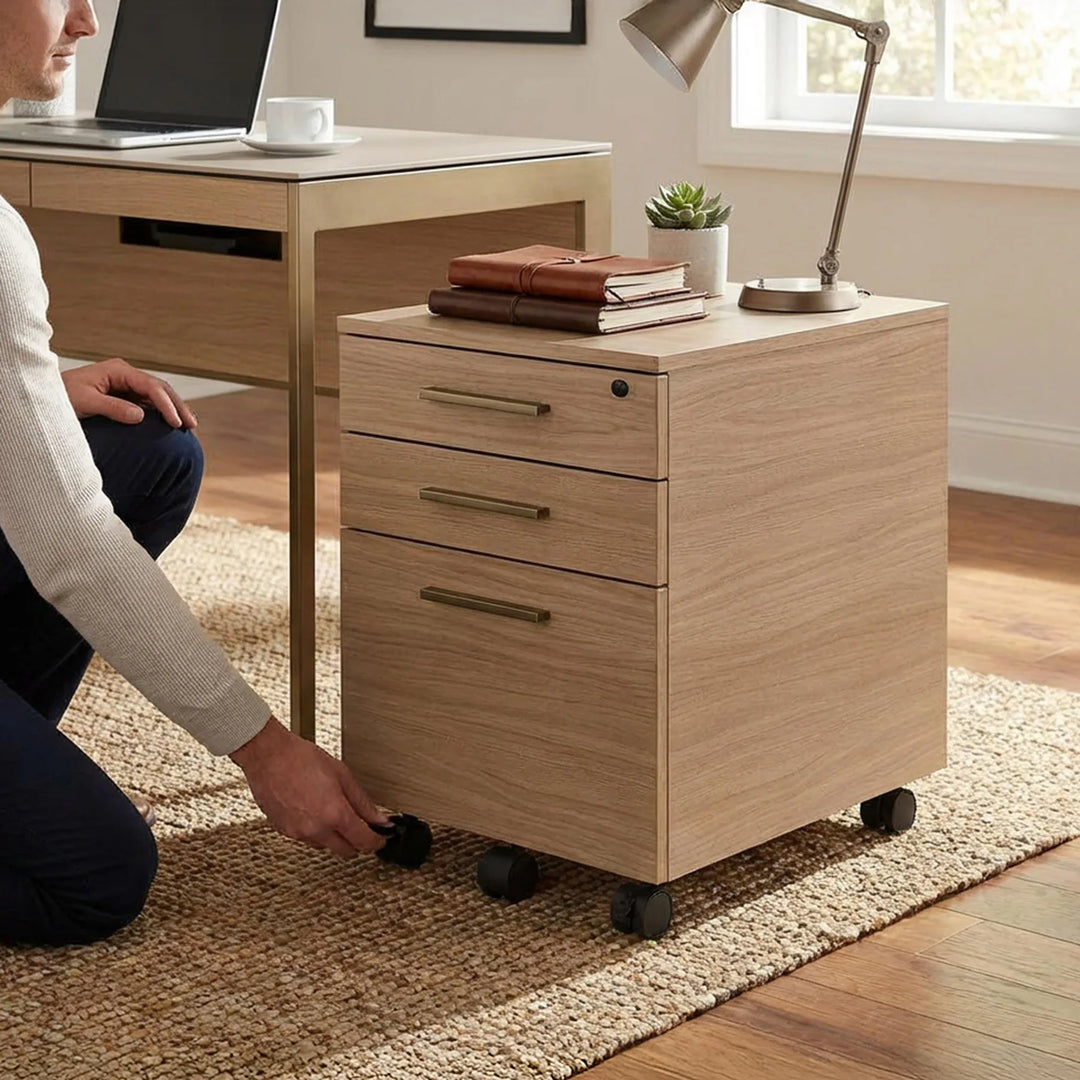 Sequel Studio 6607 Mobile File Pedestal Desks BDI