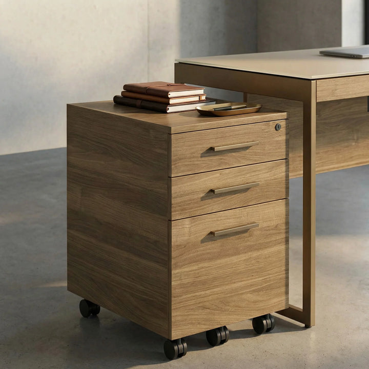 Sequel Studio 6607 Mobile File Pedestal Desks BDI