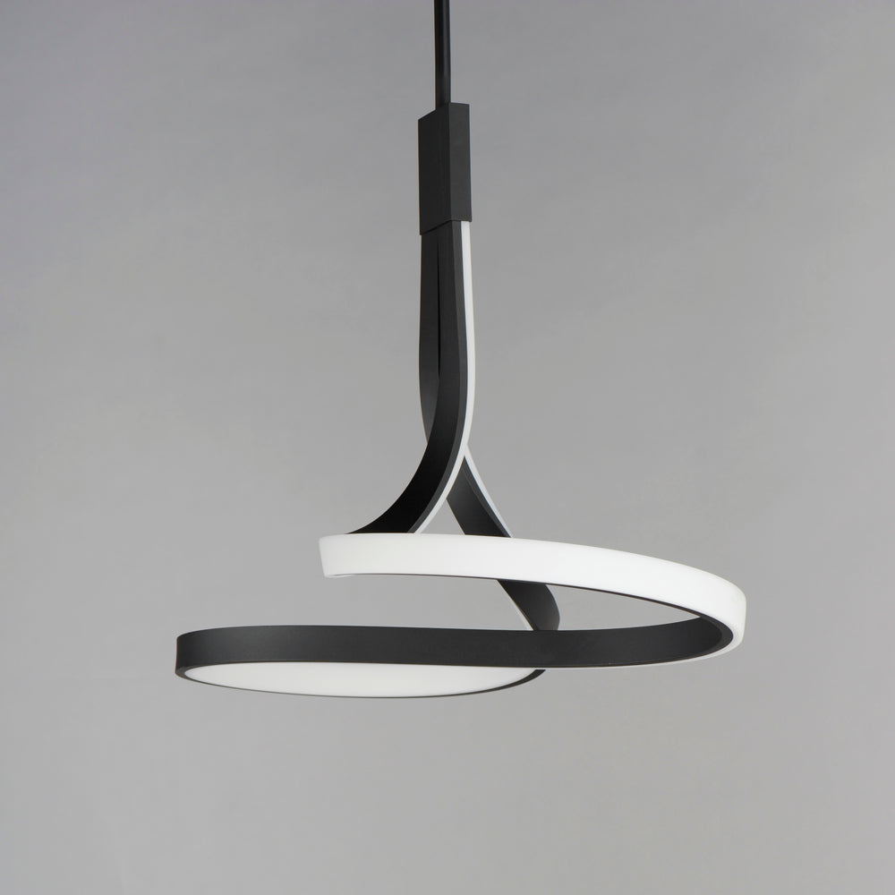 Serpentine LED Pendant by ET2 Lighting, styled view 1
