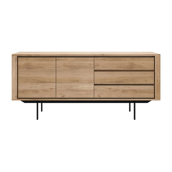 Shadow Sideboard With Black Metal Legs Ethnicraft
